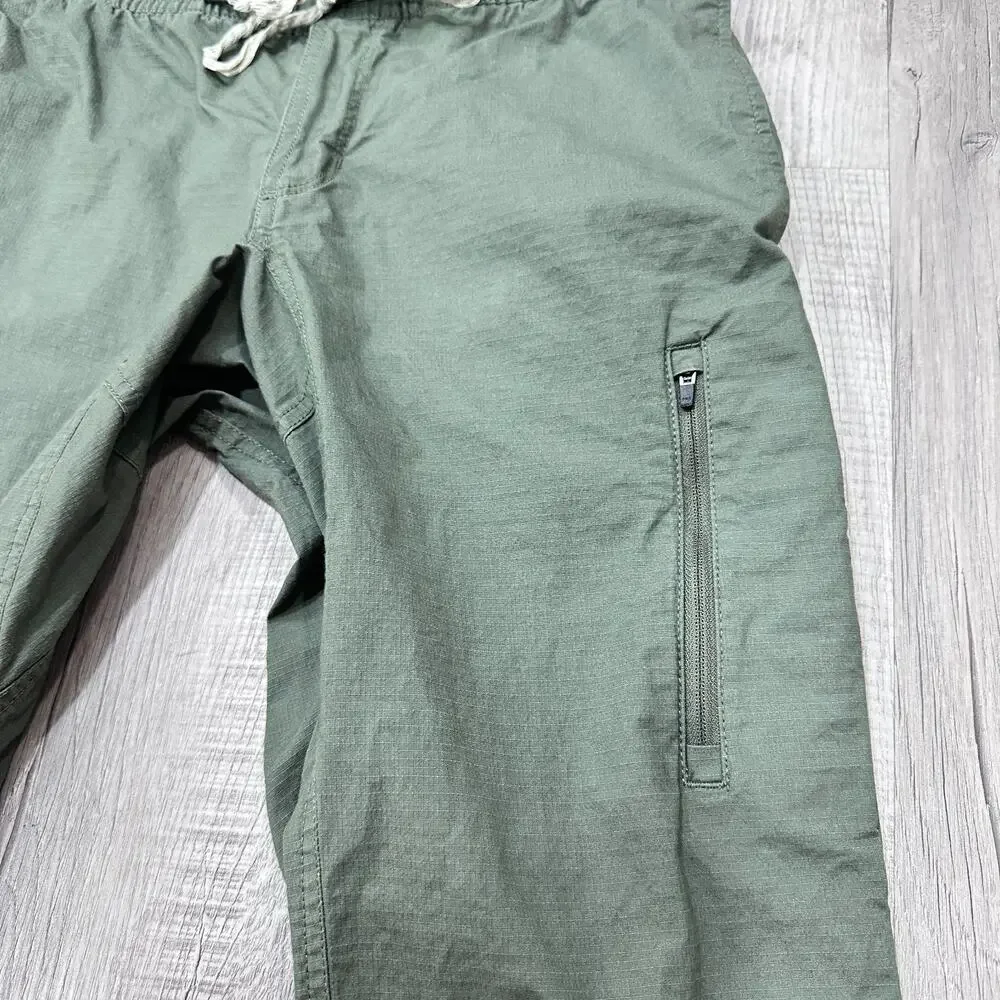 Vuori Womens Medium Ripstop Pants Green Organic Cotton Stretch - Picture 7 of 10